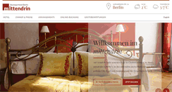 Desktop Screenshot of boutique-hotel-berlin.de